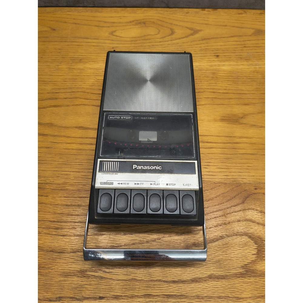 Vintage Panasonic‎ RQ-309S Portable Cassette Tape Player Recorder